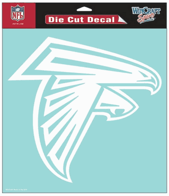 Atlanta Falcons White Decal