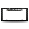 Atlanta Hawks Black 12" x 6" Chrome Automotive License Plate Frame