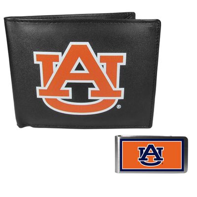 Auburn Tigers Bi-fold Wallet & Color Money Clip