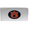 Auburn Tigers Brushed Metal Money Clip