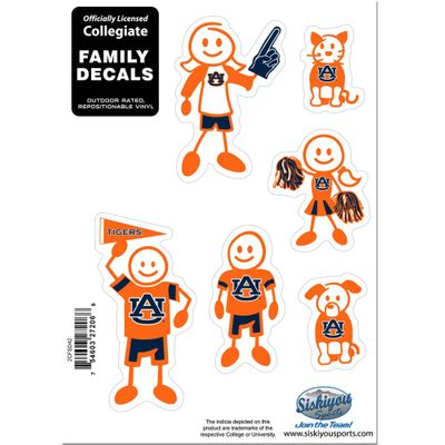 Auburn Tigers Family Decal Set - Small