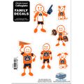 Auburn Tigers Family Decal Set - Small Auburn Tigers Family Decal Set - Small
