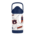 Auburn Tigers Kids 12oz Stainless Steel Mascot Bottle