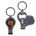 Auburn Tigers Nail Care/Bottle Opener Key Chain Auburn Tigers Nail Care/Bottle Opener Key Chain