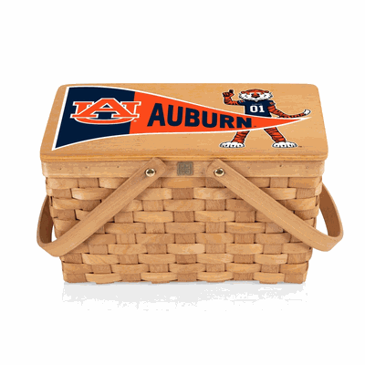 Auburn Tigers - Poppy Personal Picnic Basket