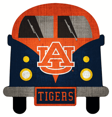 Auburn University 12" Team Bus Sign