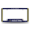 Augustana�(SD) Vikings12"x 6" Chrome Automotive License Plate Frame