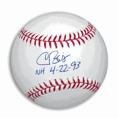 Autographed Chris Bosio Baseball - Seattle Mariners
