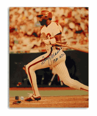 Autographed Garry Maddox Photo - Philadelphia Phillies