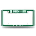 Babson Beavers12"x 6" Chrome Automotive License Plate Frame Babson Beavers12"x 6" Chrome Automotive License Plate Frame