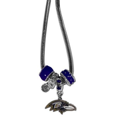 Baltimore Ravens Bead Necklace