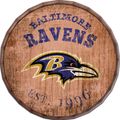 Baltimore Ravens Established Date 24" Barrel Top Sign Baltimore Ravens Established Date 24" Barrel Top Sign
