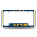 Beloit College Buccaneers Standard Chrome Auto License Plate Frame