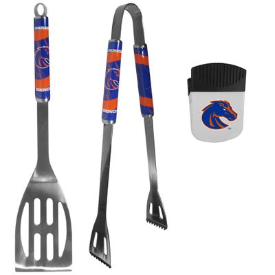 Boise St. Broncos 2 pc BBQ Set and Chip Clip