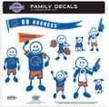 Boise St. Broncos Family Decal Set Large