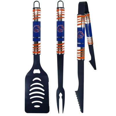 Boise State Broncos 3 pc Color BBQ Tool Set