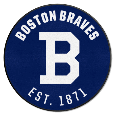 Boston Braves Retro Collection Roundel Rug