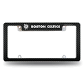 Boston Celtics Black 12" x 6" Chrome Automotive License Plate Frame Boston Celtics Black 12" x 6" Chrome Automotive License Plate Frame