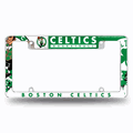 Boston Celtics Primary 12" x 6" Chrome Automotive License Plate Frame Boston Celtics Primary 12" x 6" Chrome Automotive License Plate Frame