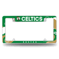 Boston Celtics Wave 12" x 6" Chrome Automotive License Plate Frame Boston Celtics Wave 12" x 6" Chrome Automotive License Plate Frame