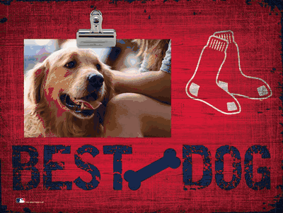Boston Red Sox "Best Dog" Clip Frame - 10 x 18