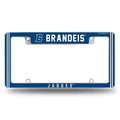 Brandeis Judges12"x 6" Chrome Automotive License Plate Frame Brandeis Judges12"x 6" Chrome Automotive License Plate Frame