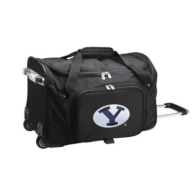 Brigham Young Cougars 22" Wheeled Duffel Nylon Bag