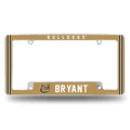 Bryant Bulldogs12"x 6" Chrome Automotive License Plate Frame Bryant Bulldogs12"x 6" Chrome Automotive License Plate Frame