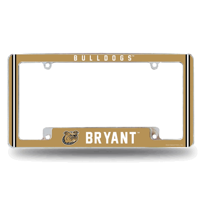 Bryant�Bulldogs12"x 6" Chrome Automotive License Plate Frame
