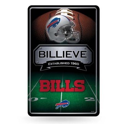 Buffalo Bills 11" x 17" Metal Home Dcor Sign
