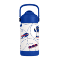 Buffalo Bills Kids 12oz Stainless Steel Mascot Bottle