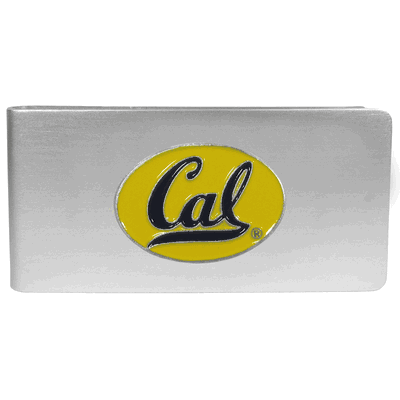 Cal Berkeley Bears Brushed Metal Money Clip