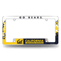 Cal Berkeley Golden Bears Primary Chrome Auto License Plate Frame