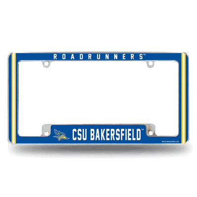 Cal State Bakersfield�Roadrunners Chrome Auto License Plate Frame