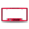 Cal State East Bay�Pioneers 12"x 6" Chrome Auto License Plate Frame