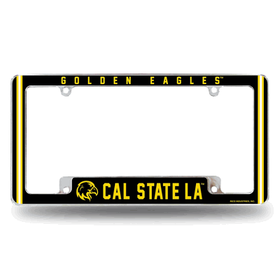 Cal State Los Angeles�Golden Eagles Chrome Auto License Plate Frame