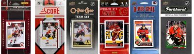 Calgary Flames 6 Different Licensed Trading Card Team Sets