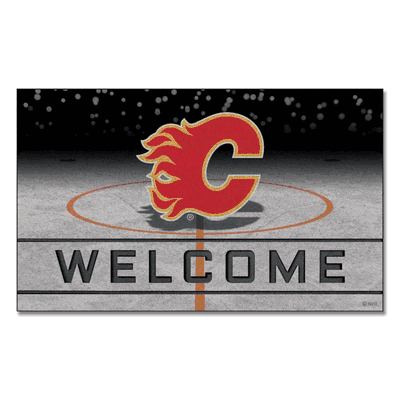 Calgary Flames Crumb Rubber Door Mat