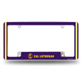 California Lutheran�Kingsmen 12"x 6" Chrome Auto License Plate Frame