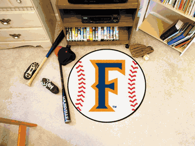 California State University Fullerton Baseball Rug