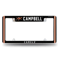Campbell�Fighting Camels 12"x 6" Chrome Auto License Plate Frame