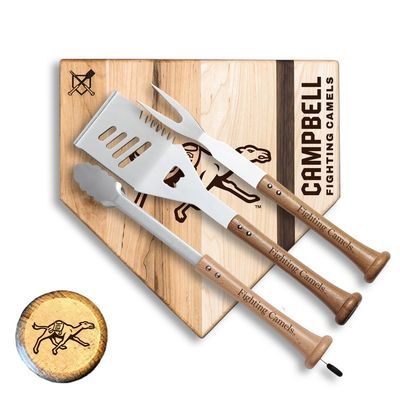 Campbell University 12 Inch Silver Slugger Grill Tool Set
