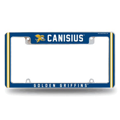 Canisius�Golden Griffins 12"x 6" Chrome Auto License Plate Frame