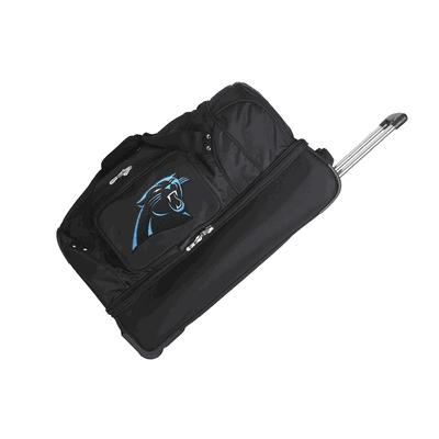 Carolina Panthers 27" Wheeled Duffel Nylon Bag