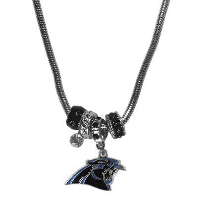 Carolina Panthers Bead Necklace