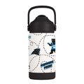 Carolina Panthers Kids 12oz Stainless Steel Mascot Bottle