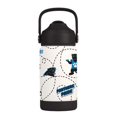 Carolina Panthers Kids 12oz Stainless Steel Mascot Bottle