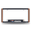 Carroll University�Pioneers 12"x 6" Chrome Auto License Plate Frame