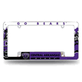 Central Arkansas Bears Primary Chrome Auto License Plate Frame