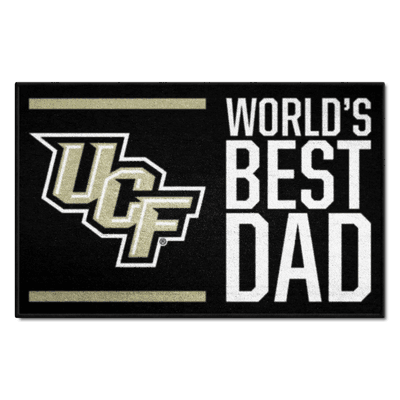 Central Florida Knights World's Best Dad Starter Mat Accent Rug - 19in. x 30in.